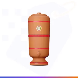 Filtro de Barro para Água São Pedro 8L (2 Velas)
